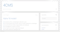 Desktop Screenshot of 4cms.de
